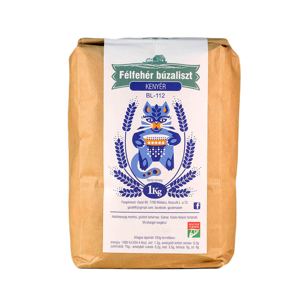 BL-112 búza félfehér kenyérliszt 1 kg